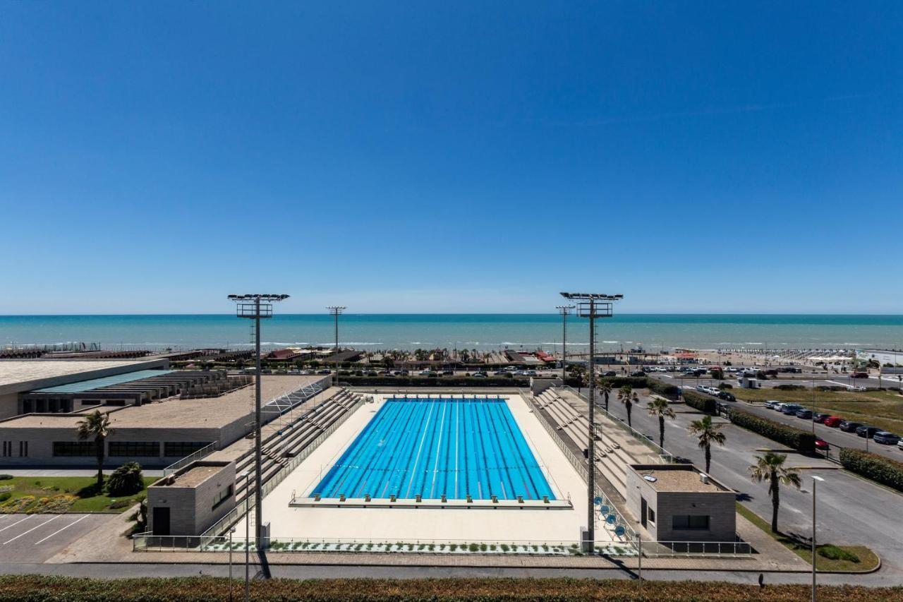 Appartamento Polo Natatorio Lido di Ostia Dış mekan fotoğraf