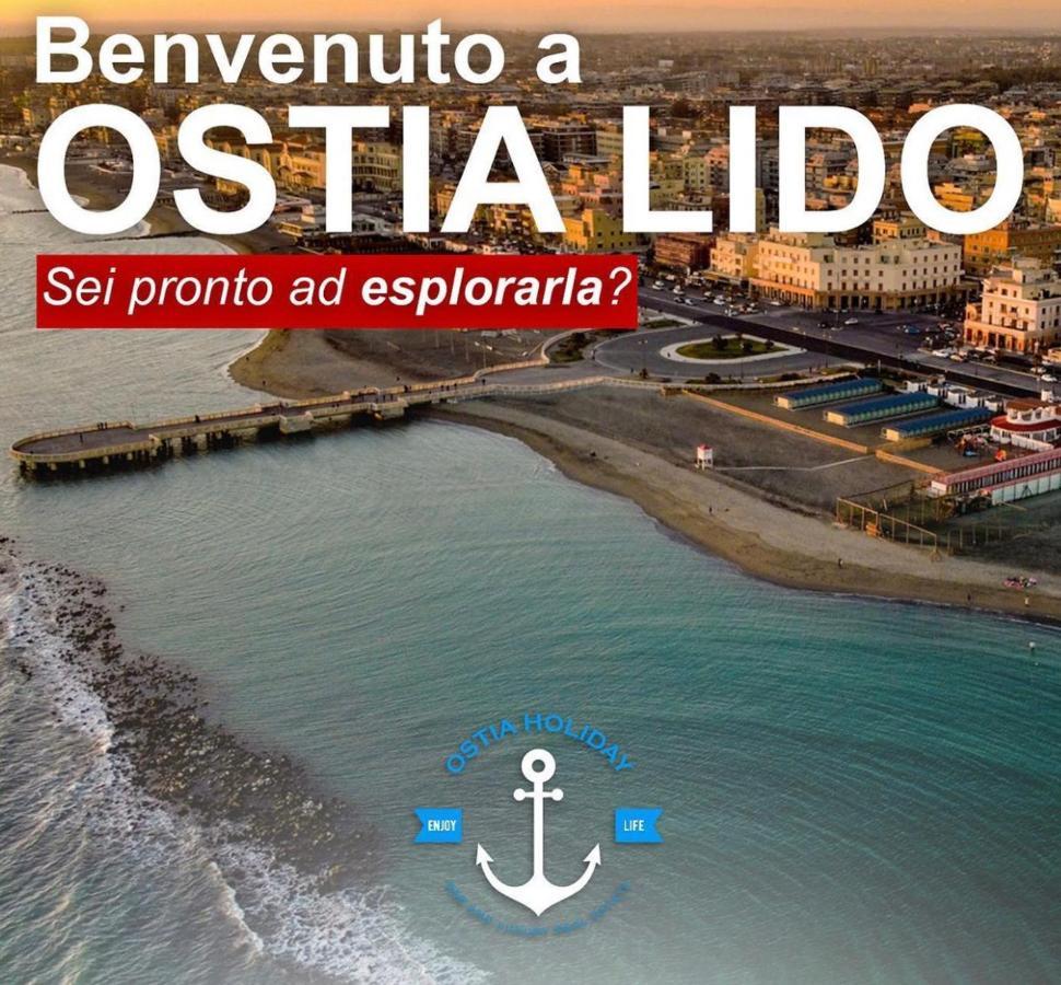 Appartamento Polo Natatorio Lido di Ostia Dış mekan fotoğraf